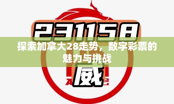 探索加拿大28走势，数字彩票的魅力与挑战