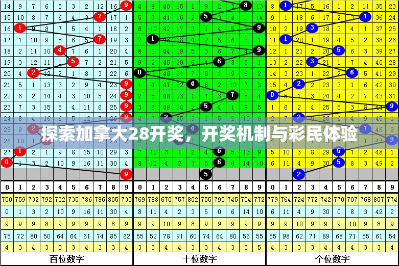 探索加拿大28开奖，开奖机制与彩民体验