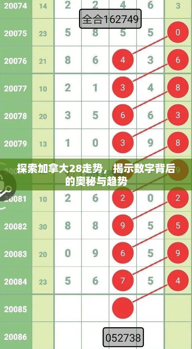 探索加拿大28走势，揭示数字背后的奥秘与趋势