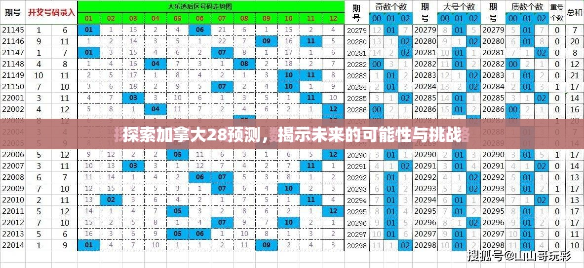 探索加拿大28预测，揭示未来的可能性与挑战