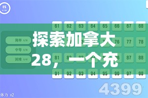 探索加拿大28，一个充满魅力的数字的世界